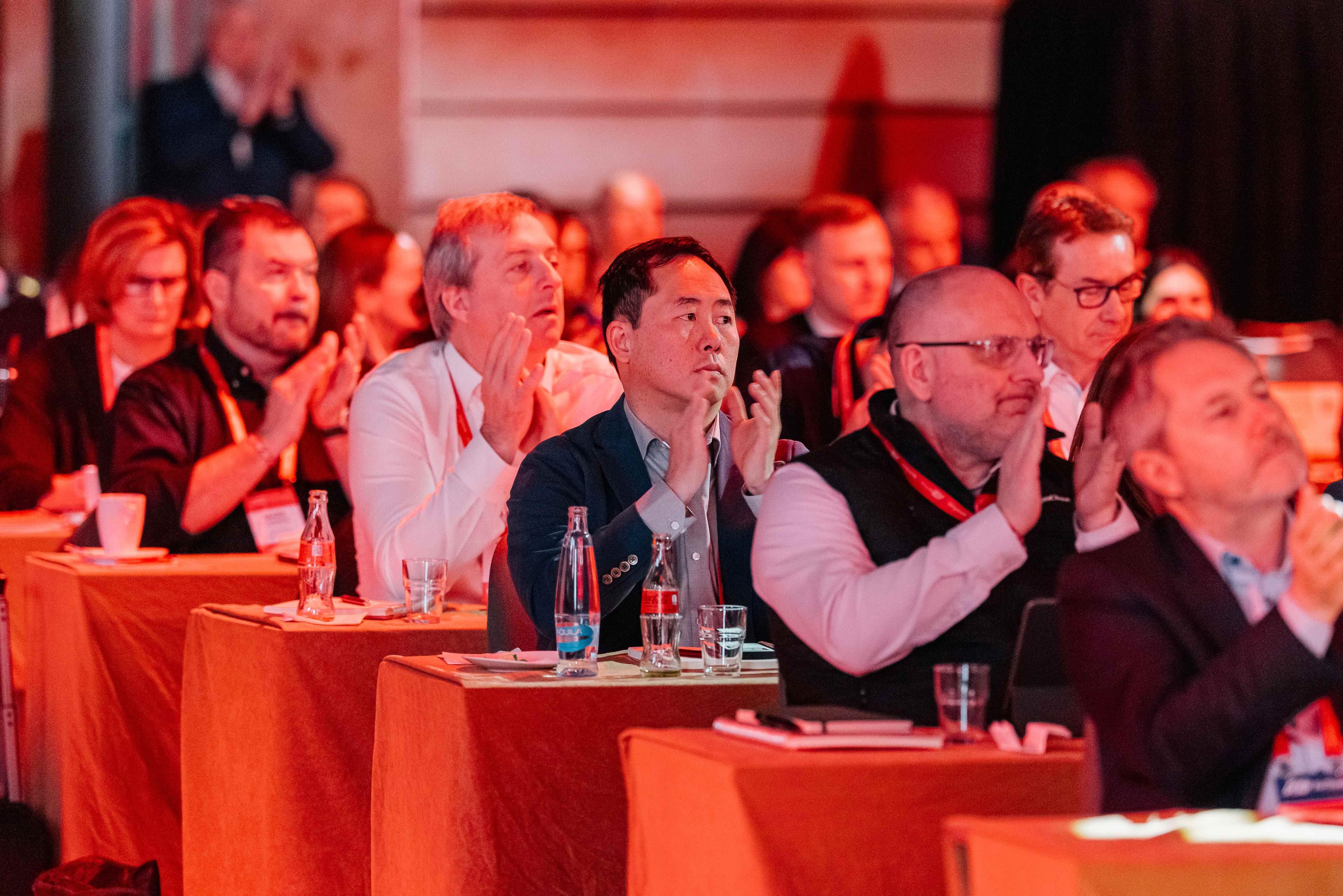 Applauding audience at ReThink 2026